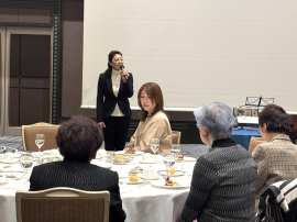 ガバナーエレクト逢沢会員の挨拶