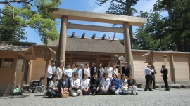 伊勢神宮外宮　参加会員