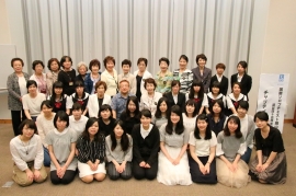 上村先生、出場者とＳＩ岡山会員