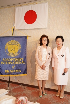 香川新会員と横田会長